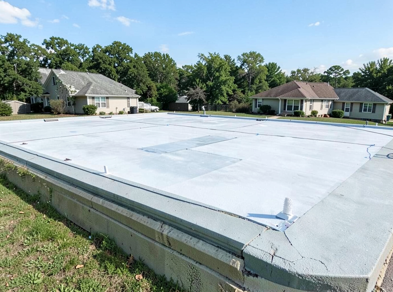 flat roof repair in Beaumont