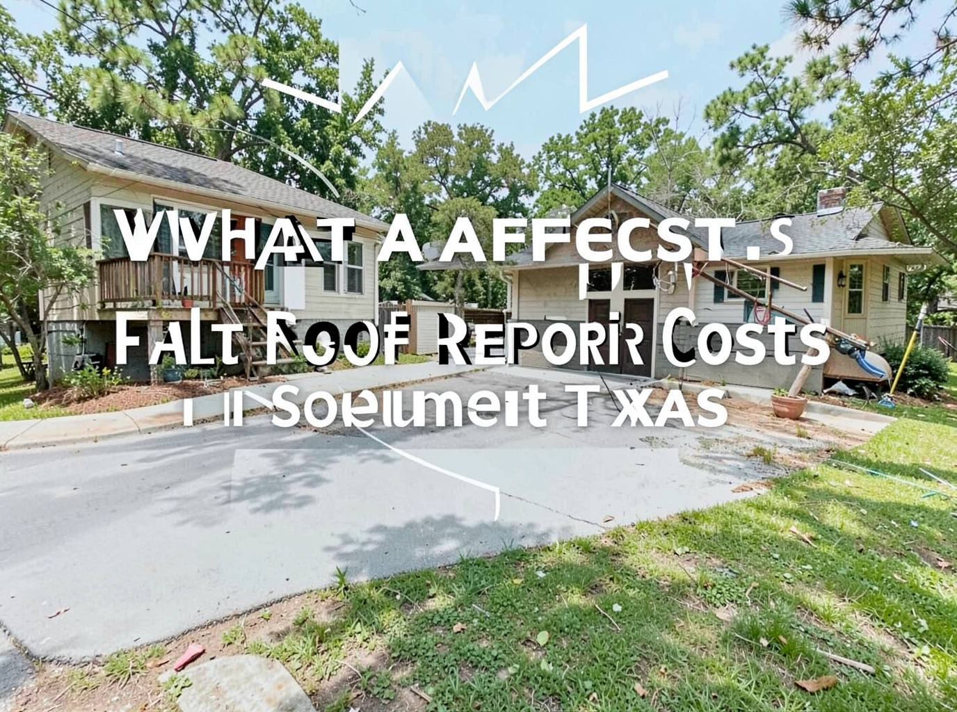 What Affects Flat Roof Repair Costs in Southeast Texas