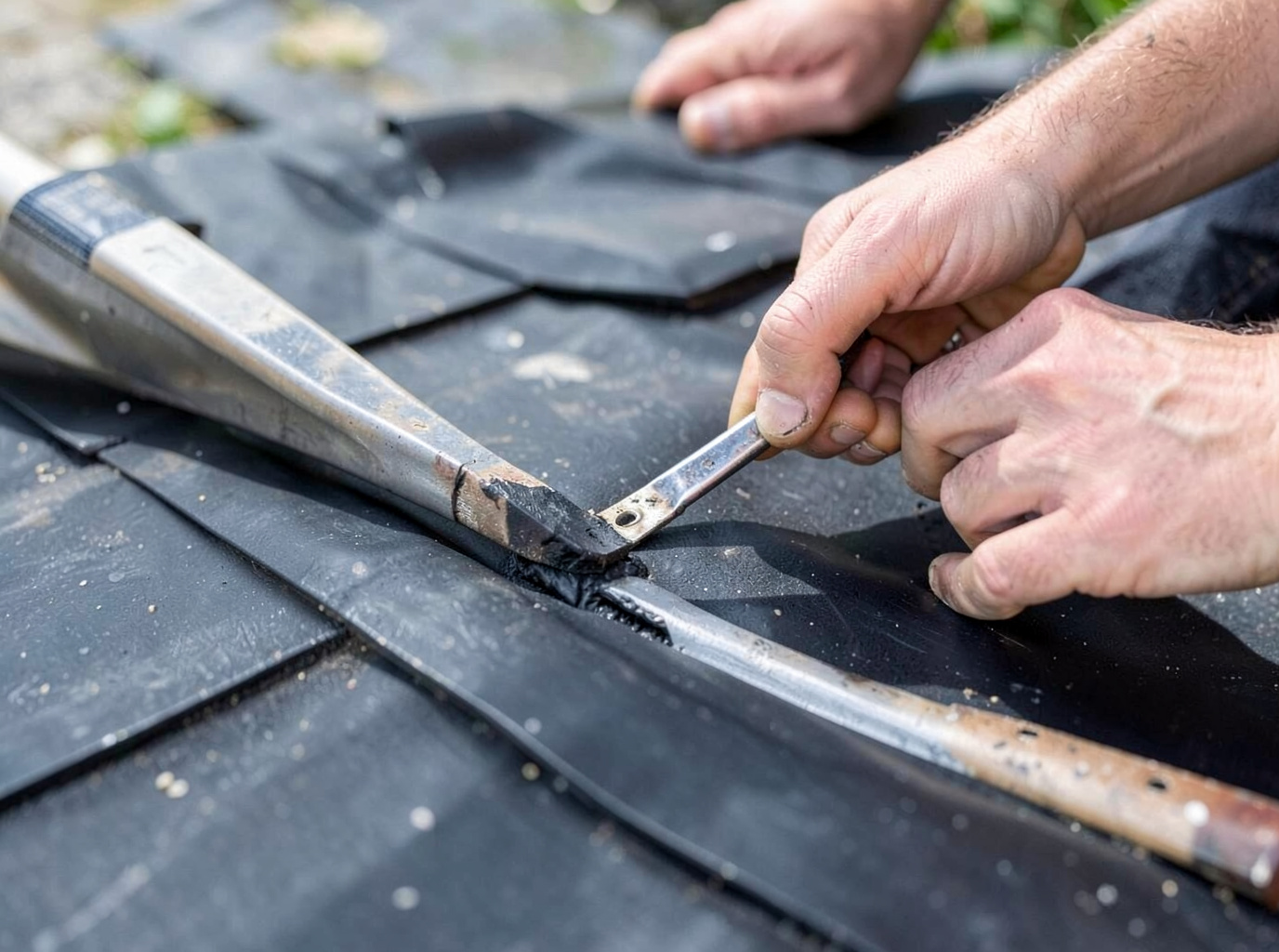 flat roof repair in Hamshire