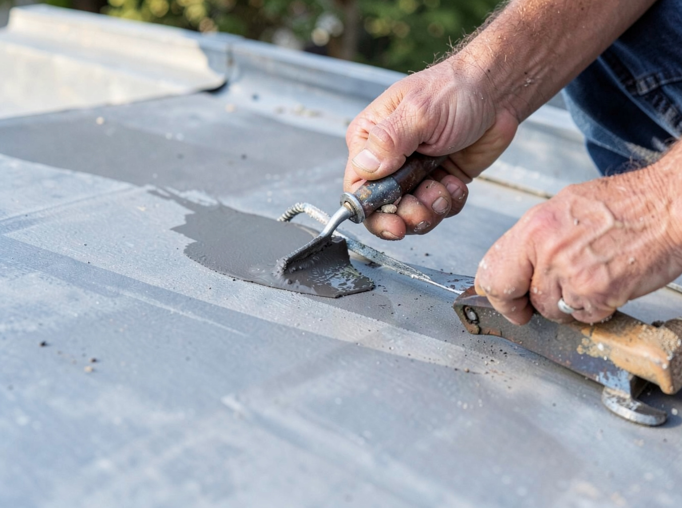Flat Roof Repair in Pear Orchard, TX 77705