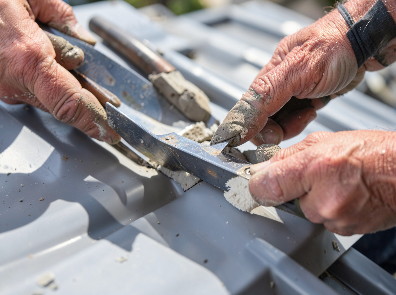 flat roof repair in Caldwood